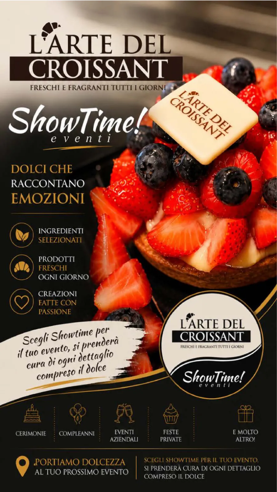 Listino online : MENU L' ARTE DEL CROISSANT BOUTIQUE - BAR BISTROT